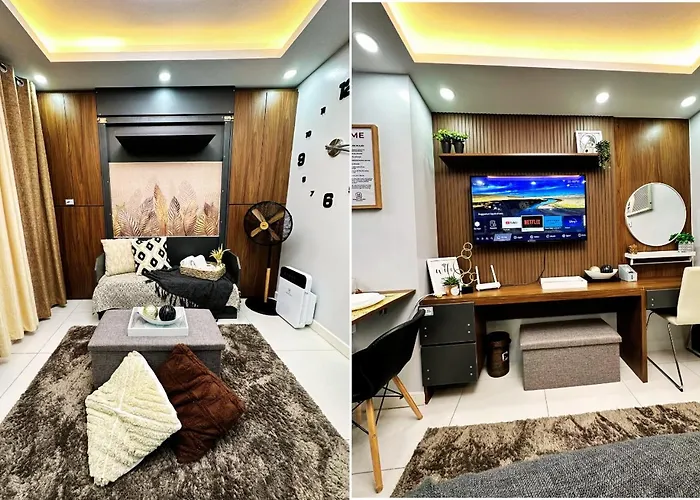 Apartment Kl Tower Makati Near Greenbelt With Free Access To Gym, Sauna & 100mbps Wi-fi