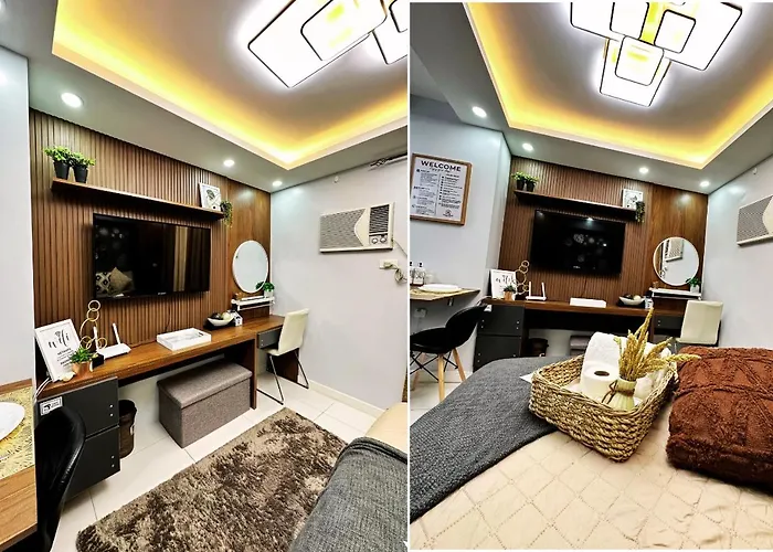 Apartment Kl Tower Makati Near Greenbelt With Free Access To Gym, Sauna & 100mbps Wi-fi *