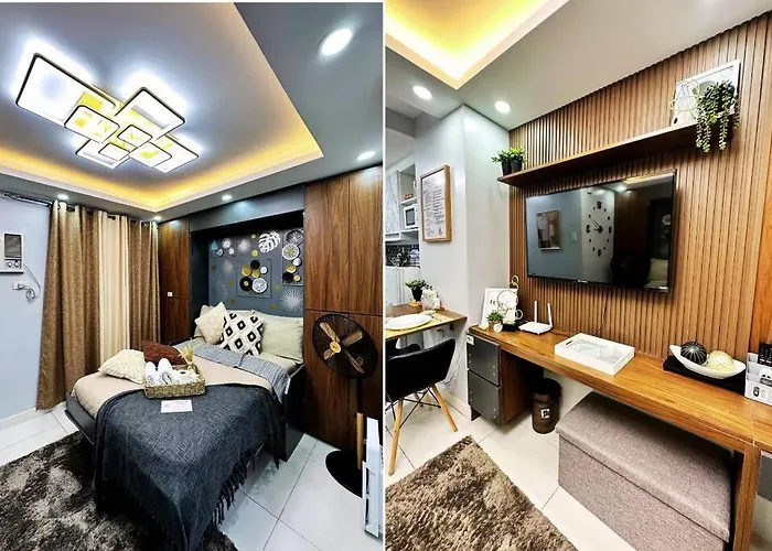 Apartment Kl Tower Makati Near Greenbelt With Free Access To Gym, Sauna & 100mbps Wi-fi
